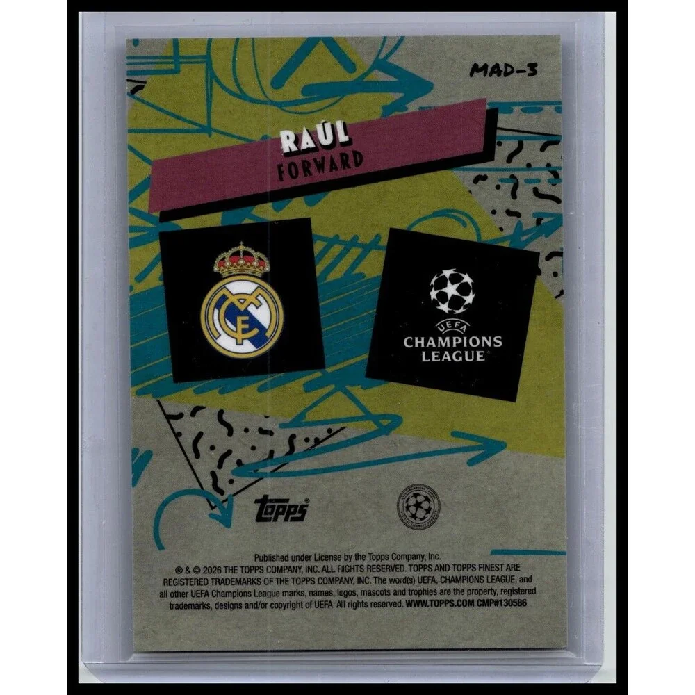 2025-26 Finest UEFA Club Competitions } Raúl 90s Madness
